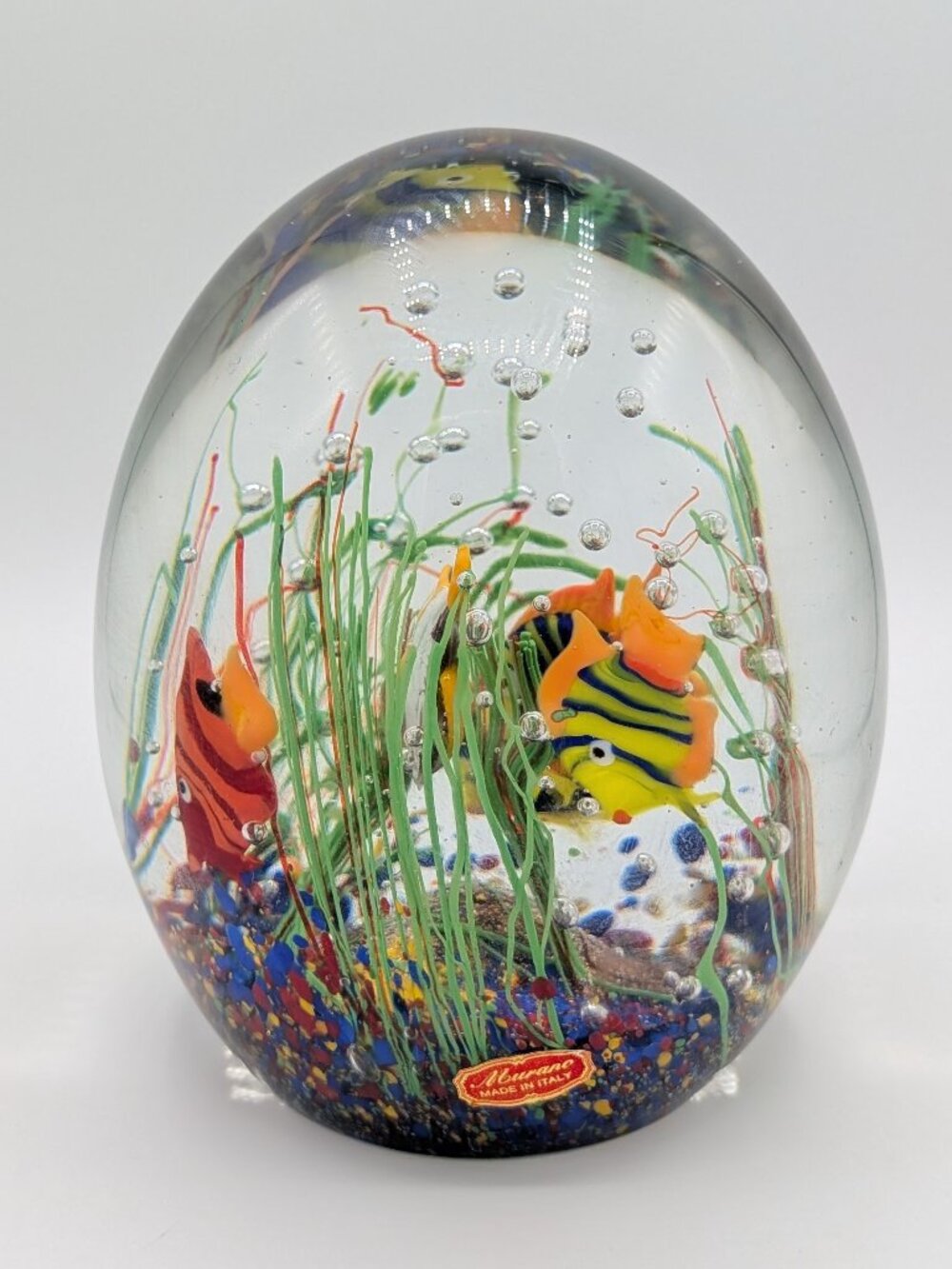 MURANO FISH AQUARIUM WATER DROP 5 FISH